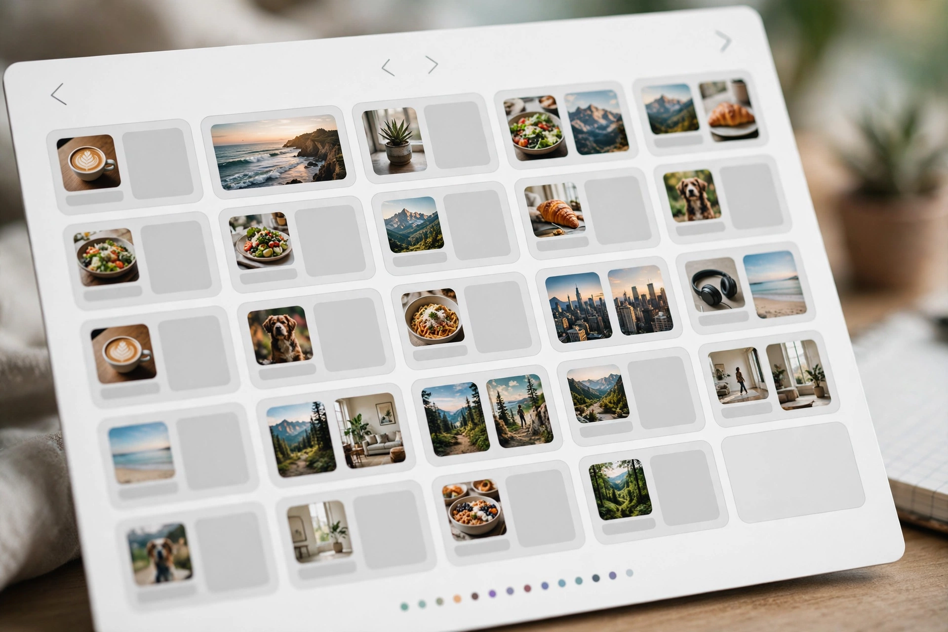 automated Facebook posting calendar with scheduled content